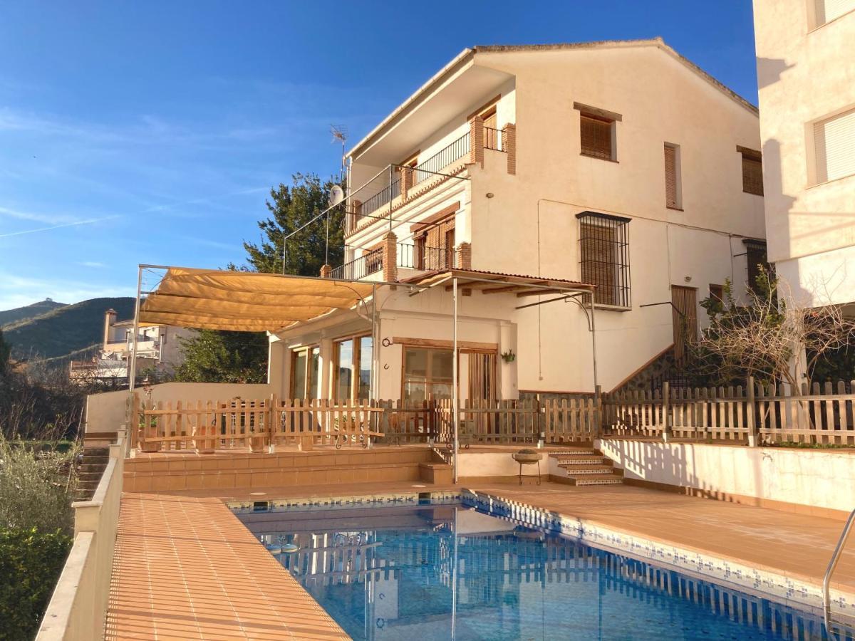 LA ALBERQUILLA Agradable casa rural con piscina Villa Quéntar Exterior foto