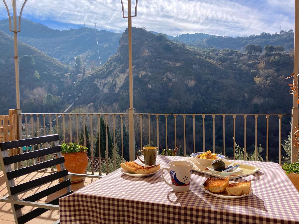 LA ALBERQUILLA Agradable casa rural con piscina Villa Quéntar Exterior foto